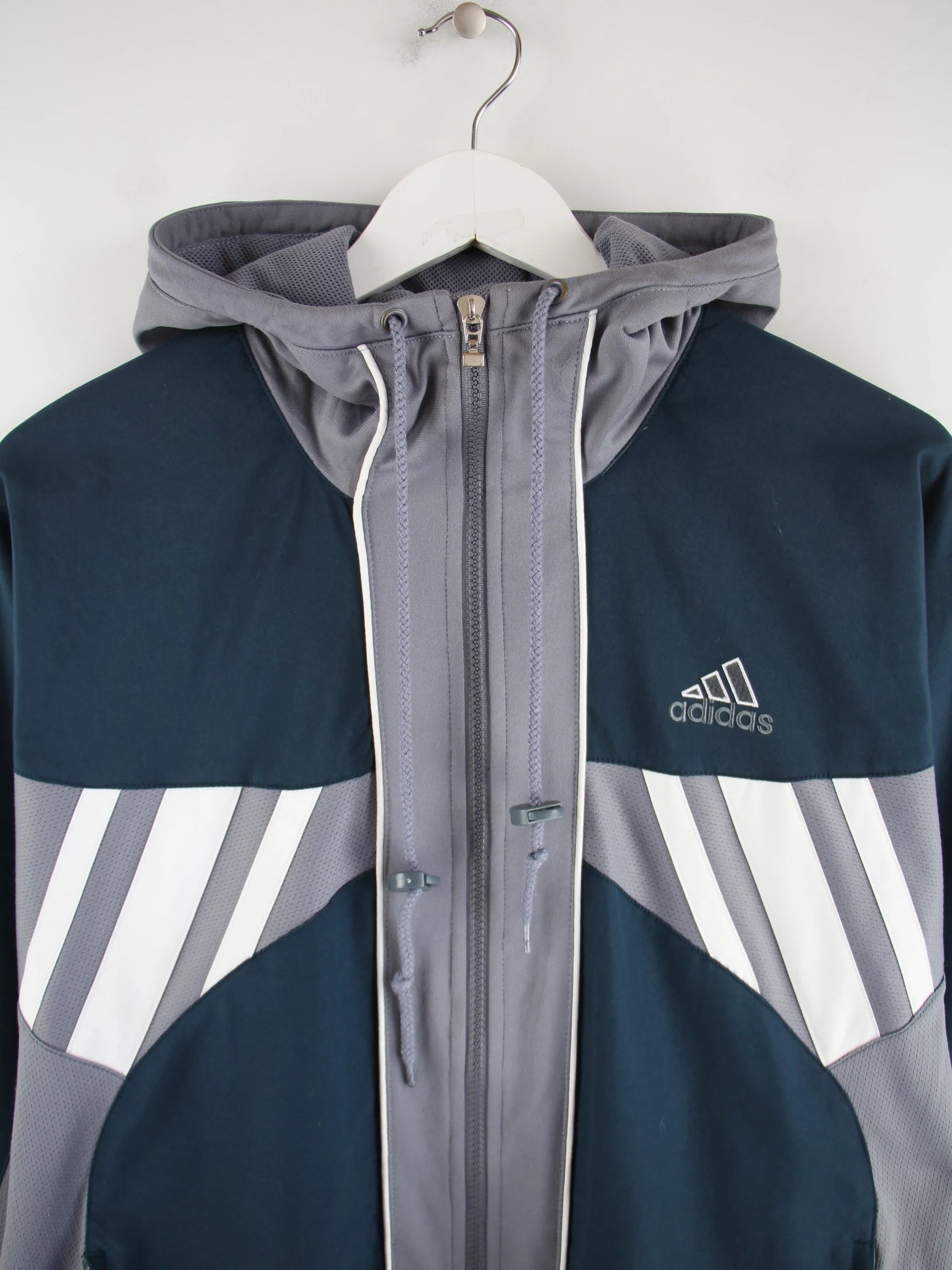 Adidas Trainingsjacke Mehrfarbig L – Detailansicht Vorderseite
