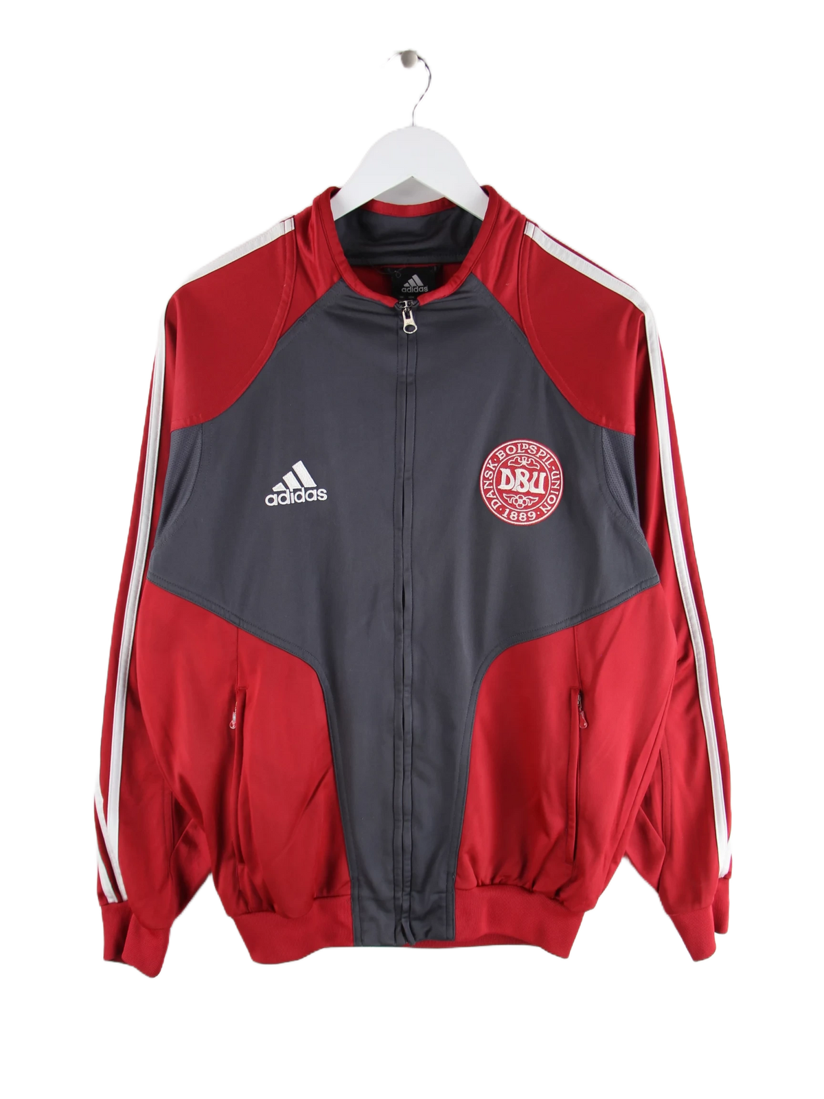 Adidas Trainingsjacke Rot L – Vorderseite
