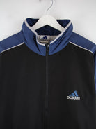 Adidas Trainingsjacke Schwarz XL – Detailansicht Vorderseite