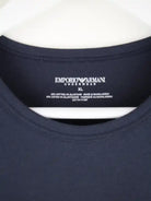 Armani T-Shirt Blau XL – Etikett