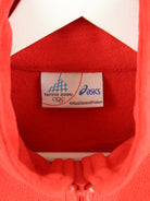 Asics Fleece Rot M – Etikett