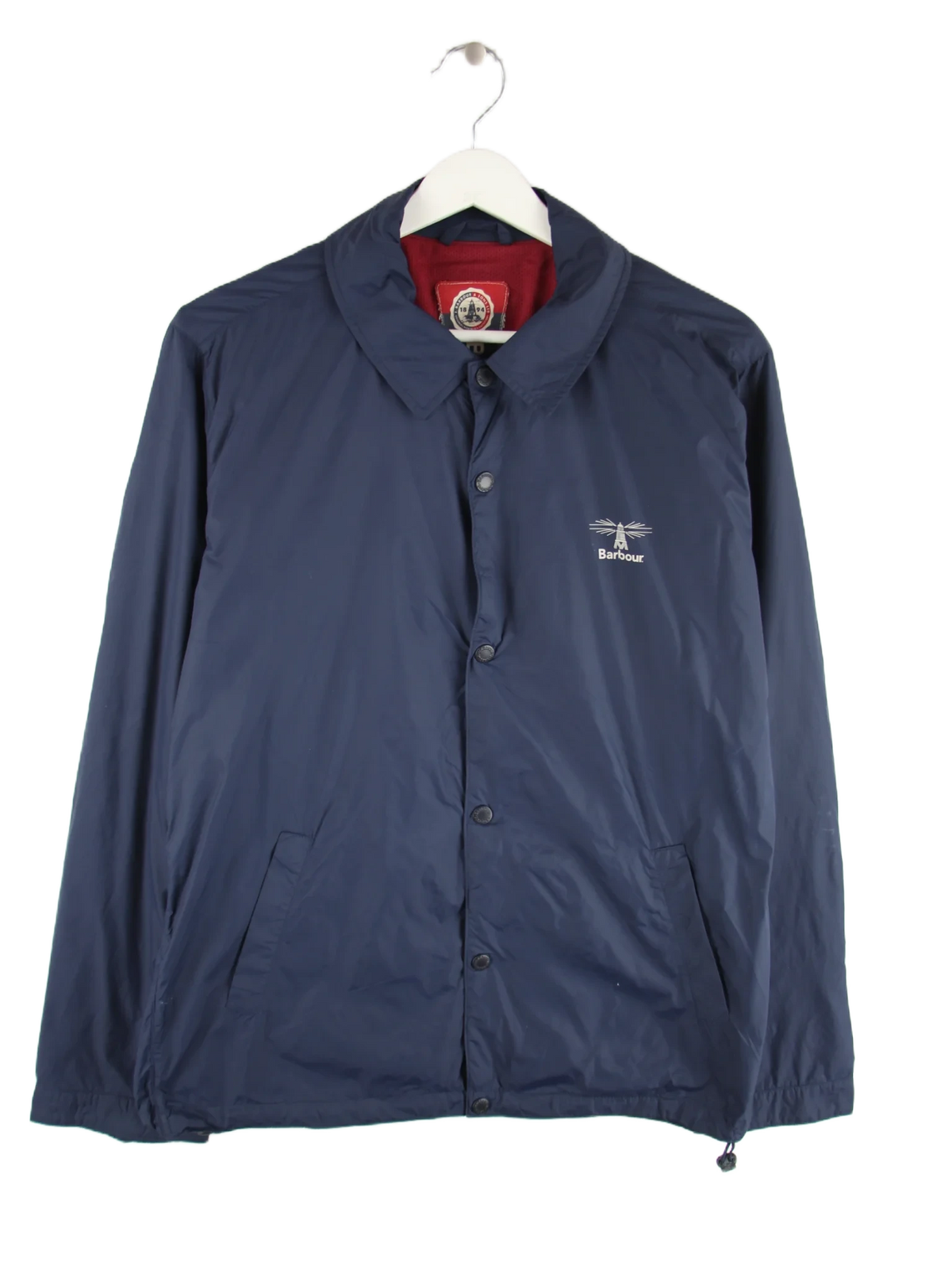 Barbour Leichte Jacke Blau M – Vorderseite