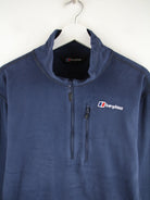 Berghaus Fleece Blau XXL – Detailansicht Vorderseite