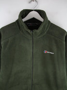 Berghaus Fleece Grün M – Detailansicht Vorderseite