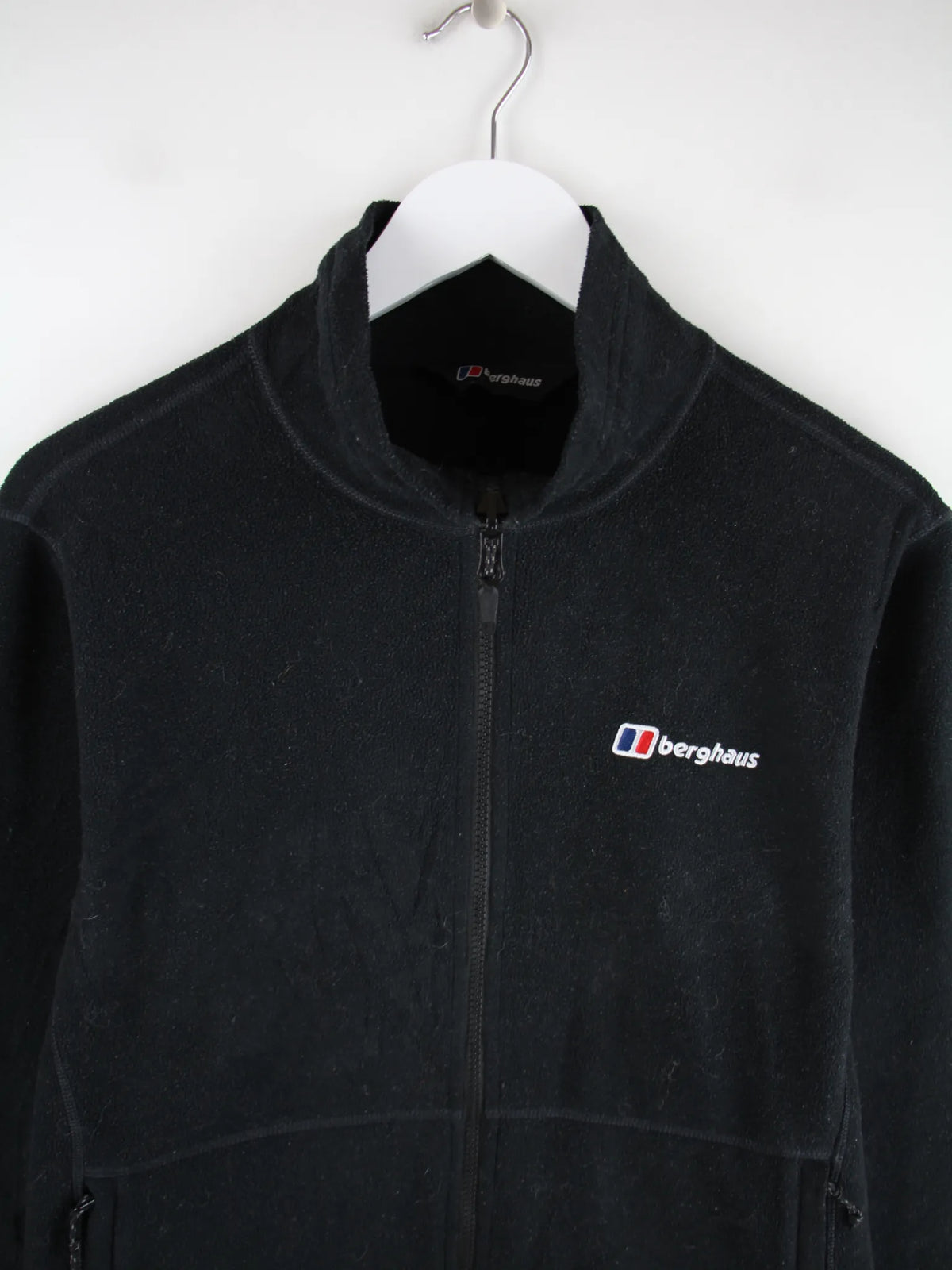 Berghaus Fleece Schwarz M – Detailansicht Vorderseite