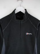 Berghaus Fleece Schwarz S – Detailansicht Vorderseite