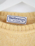 Burberry Pullover Gelb S – Etikett