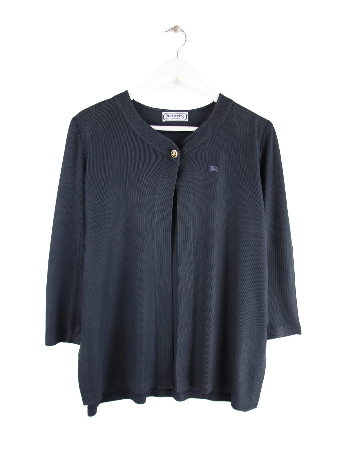 Burberry Strickjacke Blau S – Vorderseite