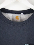 Carhartt Sweater Blau S – Etikett
