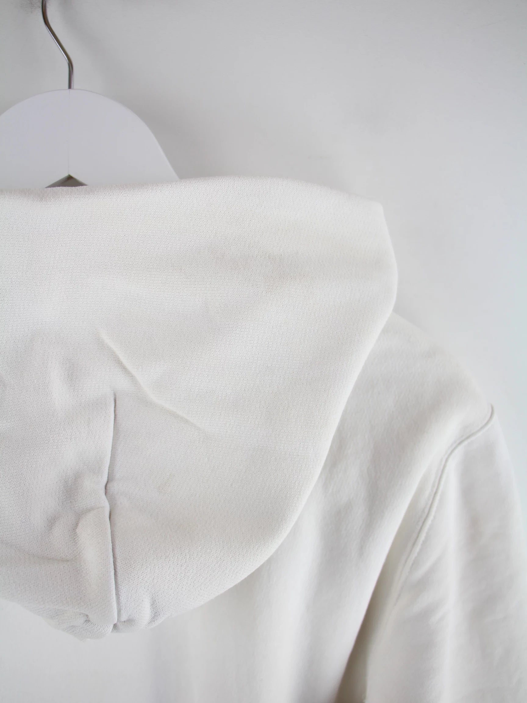 Champion Hoodie Weiß L – Etikett