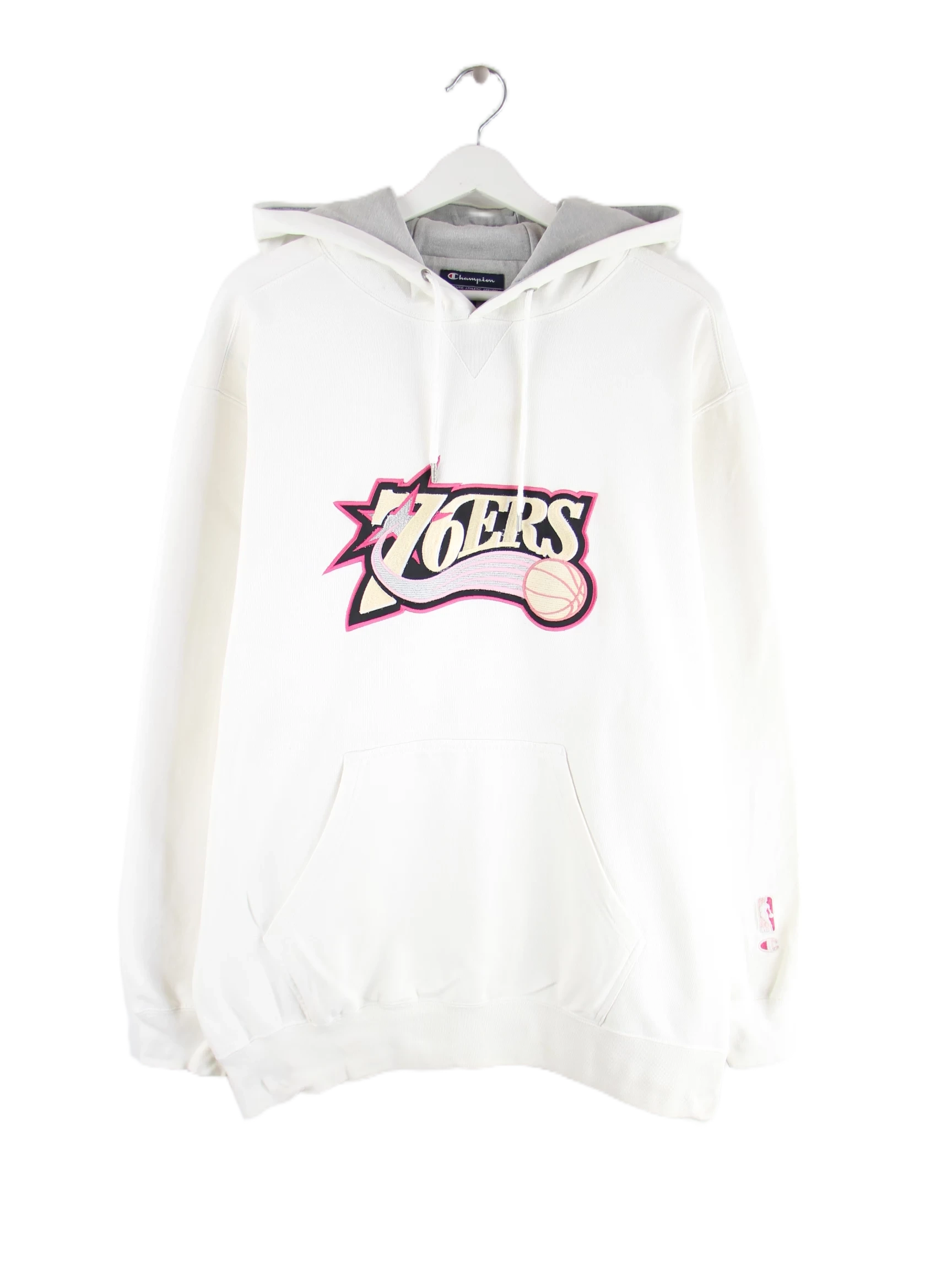 Champion Hoodie Weiß XL – Vorderseite