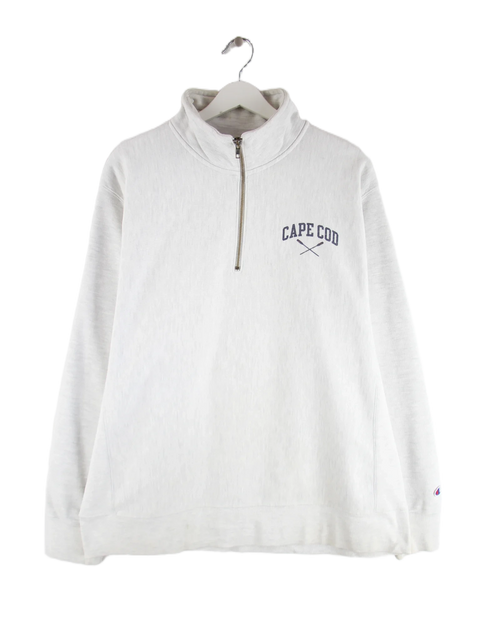 Champion Sweater Grau XL – Vorderseite