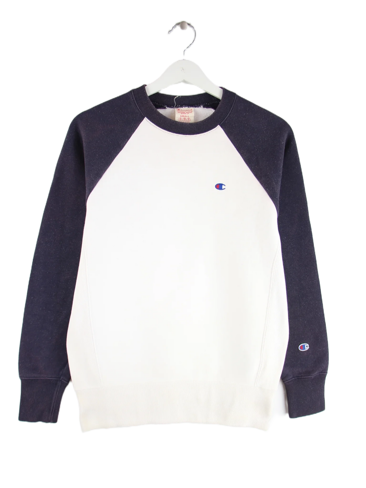 Champion Sweater Weiß S – Vorderseite