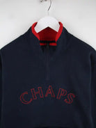 Chaps by Ralph Lauren Fleece Blau M – Detailansicht Vorderseite