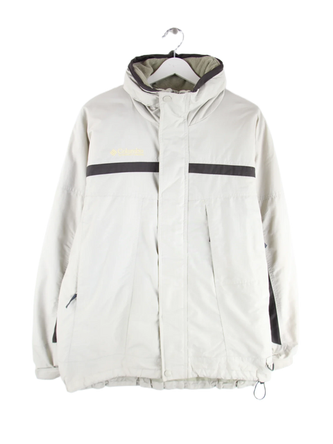 Columbia Jacke Beige L – Vorderseite