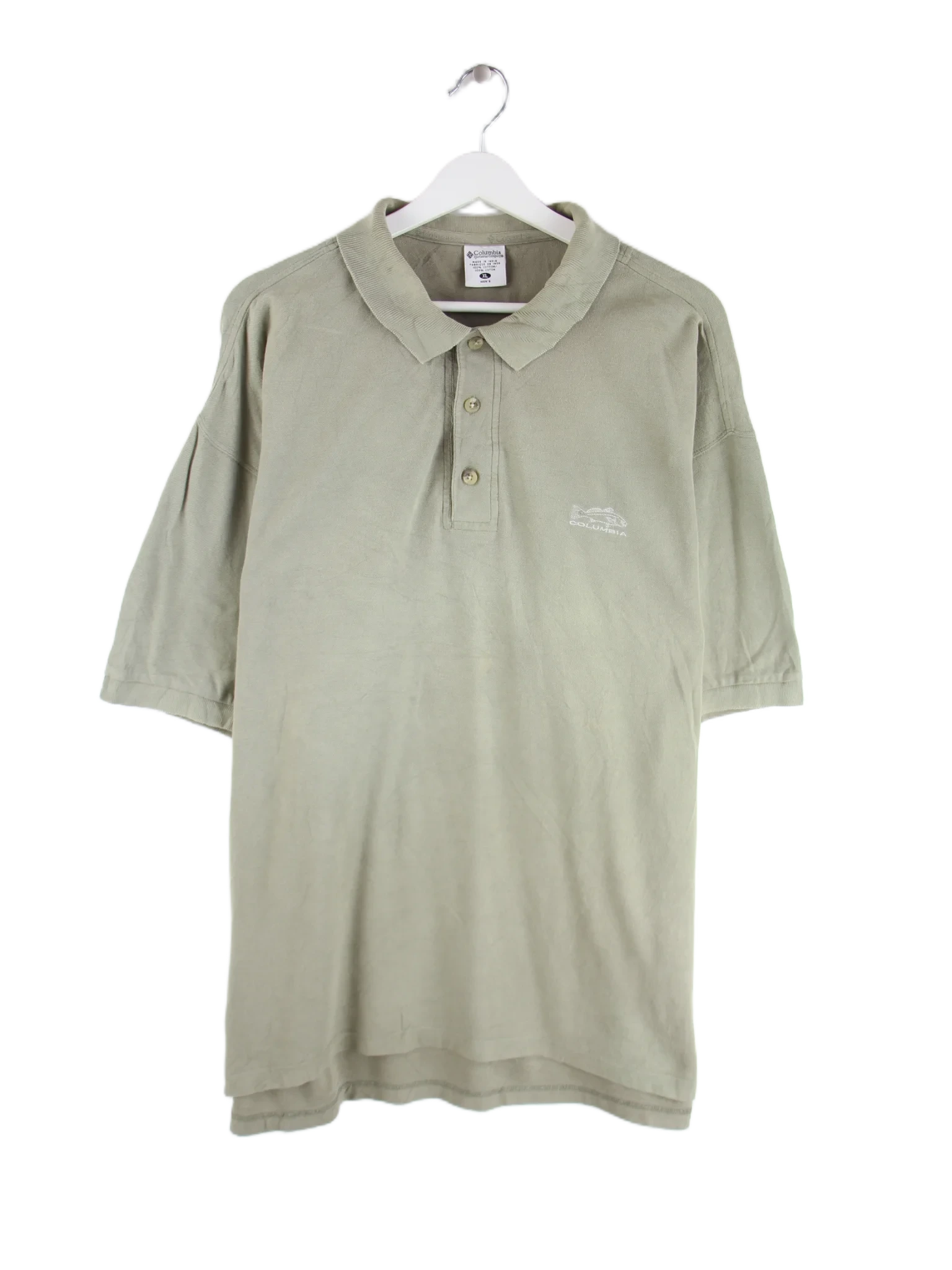 Columbia Polo Grün 3XL – Vorderseite