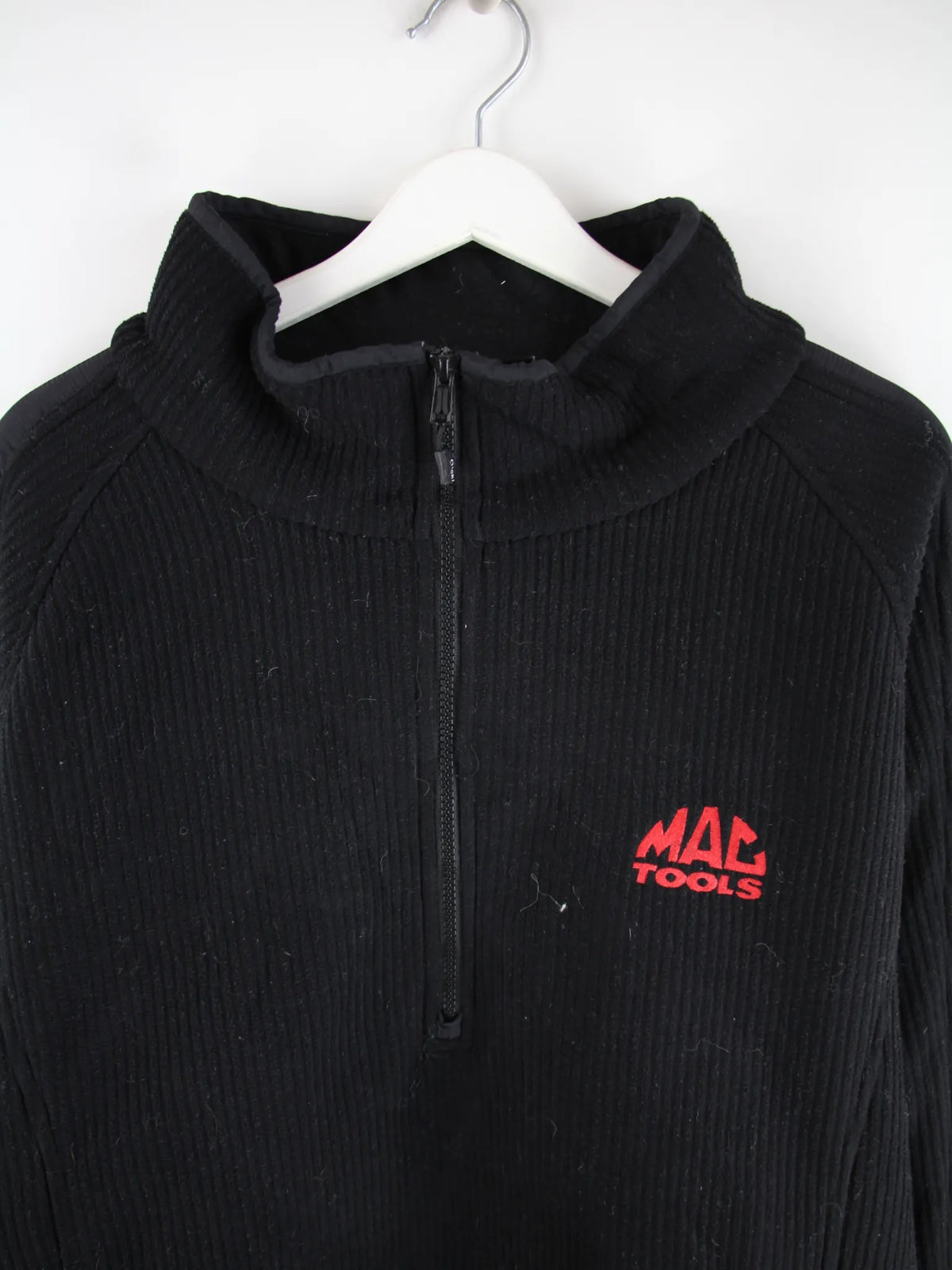 Dickies Fleece Schwarz XL – Detailansicht Vorderseite