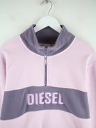 Diesel Fleece Rosa M – Detailansicht Vorderseite