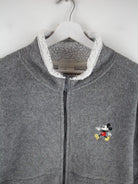 Disney Fleece Grau XL – Detailansicht Vorderseite
