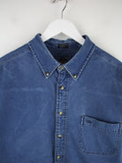 Dockers Freizeit Hemd Blau XL – Detailansicht Vorderseite