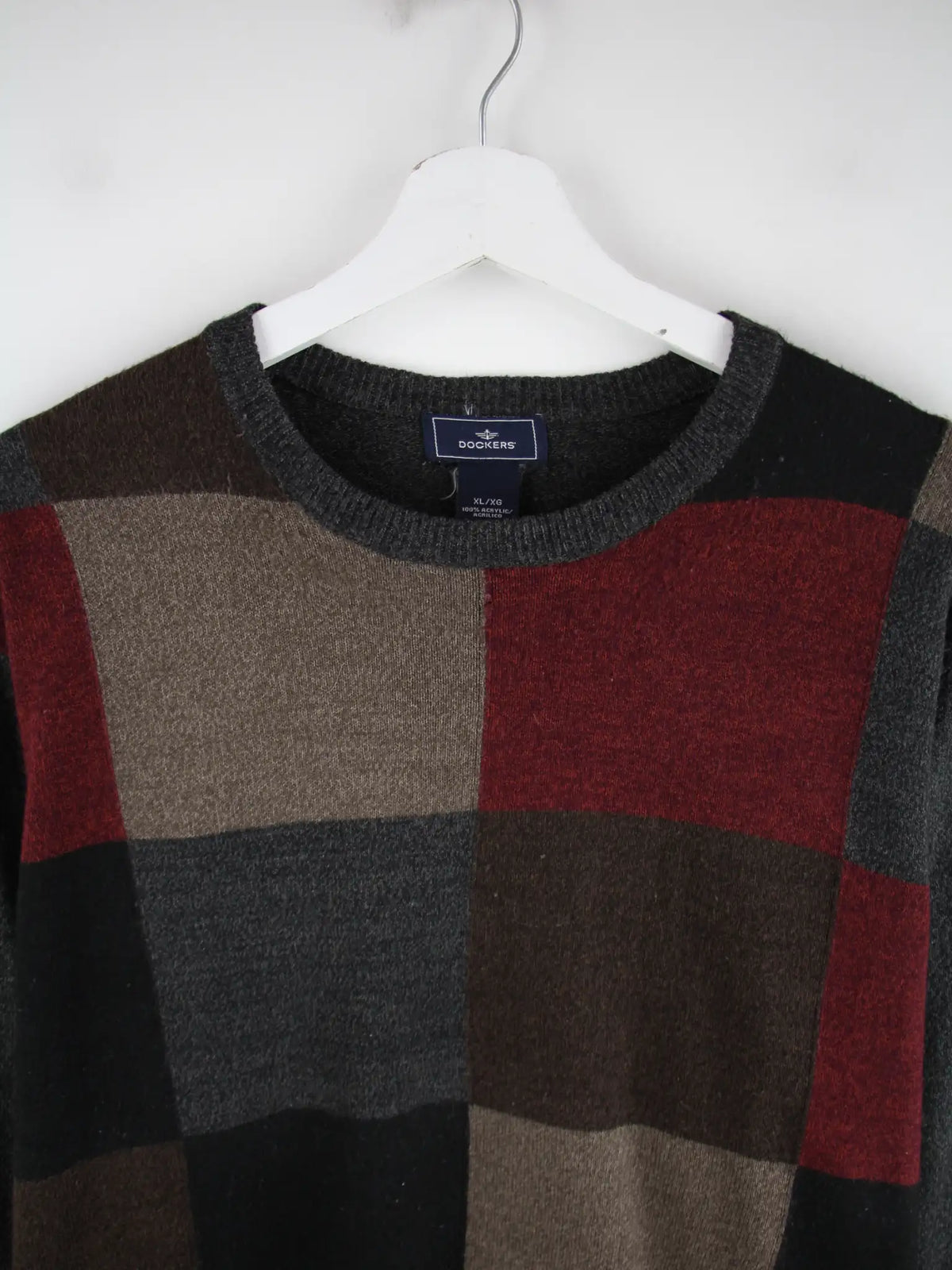 Dockers Pullover Mehrfarbig XL – Detailansicht Vorderseite