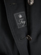 Fay Mantel Schwarz M – Etikett