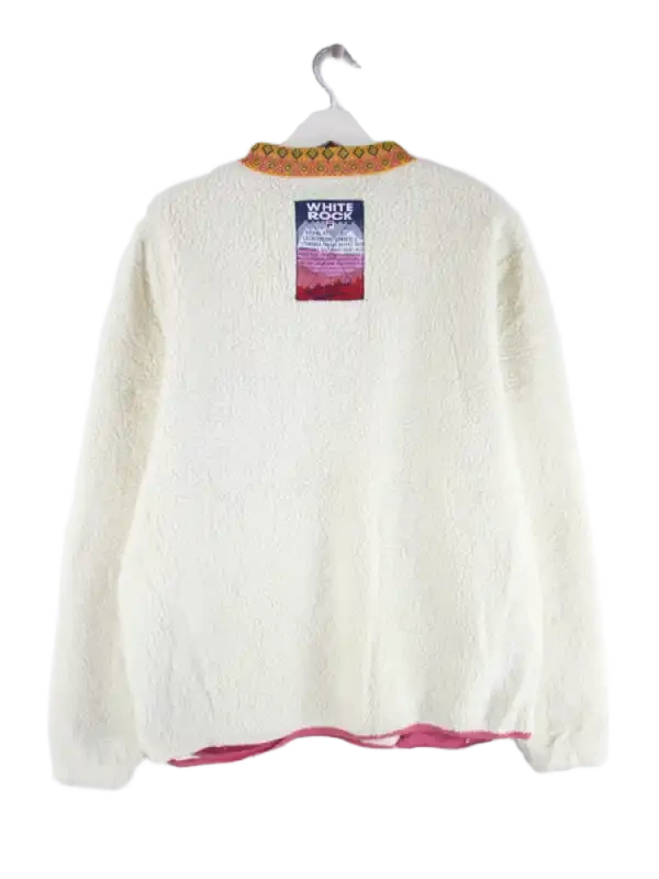 Fila Fleece Weiß M – Rückseite