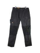 Fjäll Räven Hose Schwarz – Vorderseite
