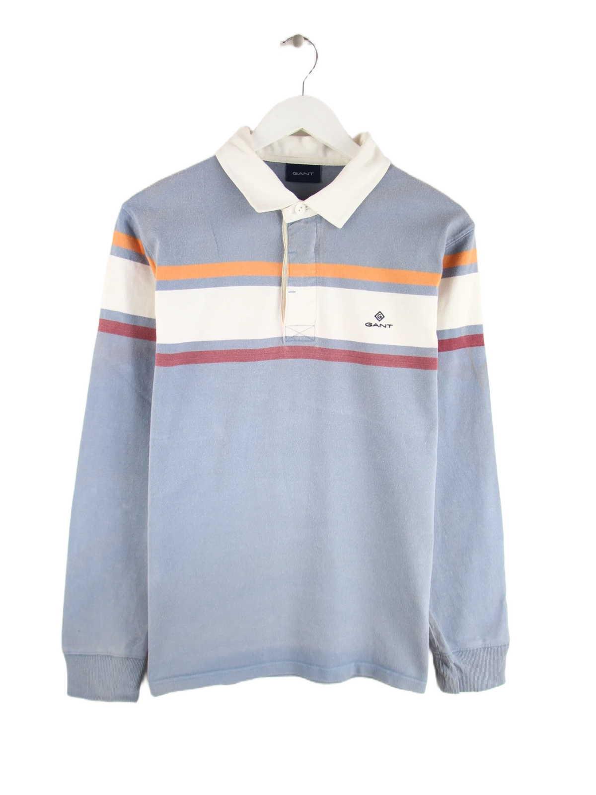 Gant Polo Blau M – Vorderseite