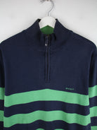 Gant Pullover Blau M – Detailansicht Vorderseite