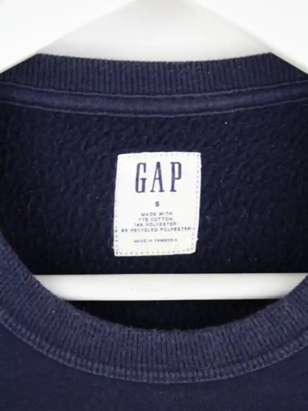 GAP Sweater Blau S – Etikett