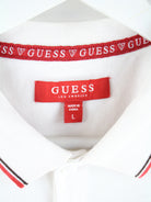 Guess Polo Weiß L – Etikett