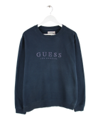 Guess Sweater Blau L – Vorderseite