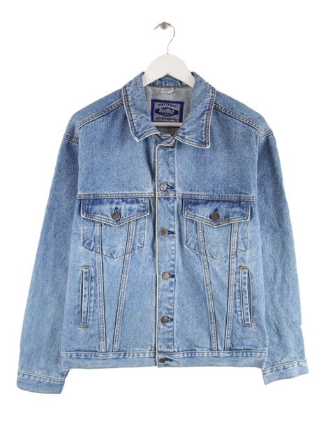 Hard Rock Cafe Jeansjacke Blau M – Vorderseite