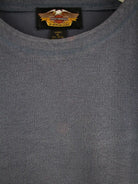 Harley Davidson Sweater Blau XL – Detailansicht Vorderseite