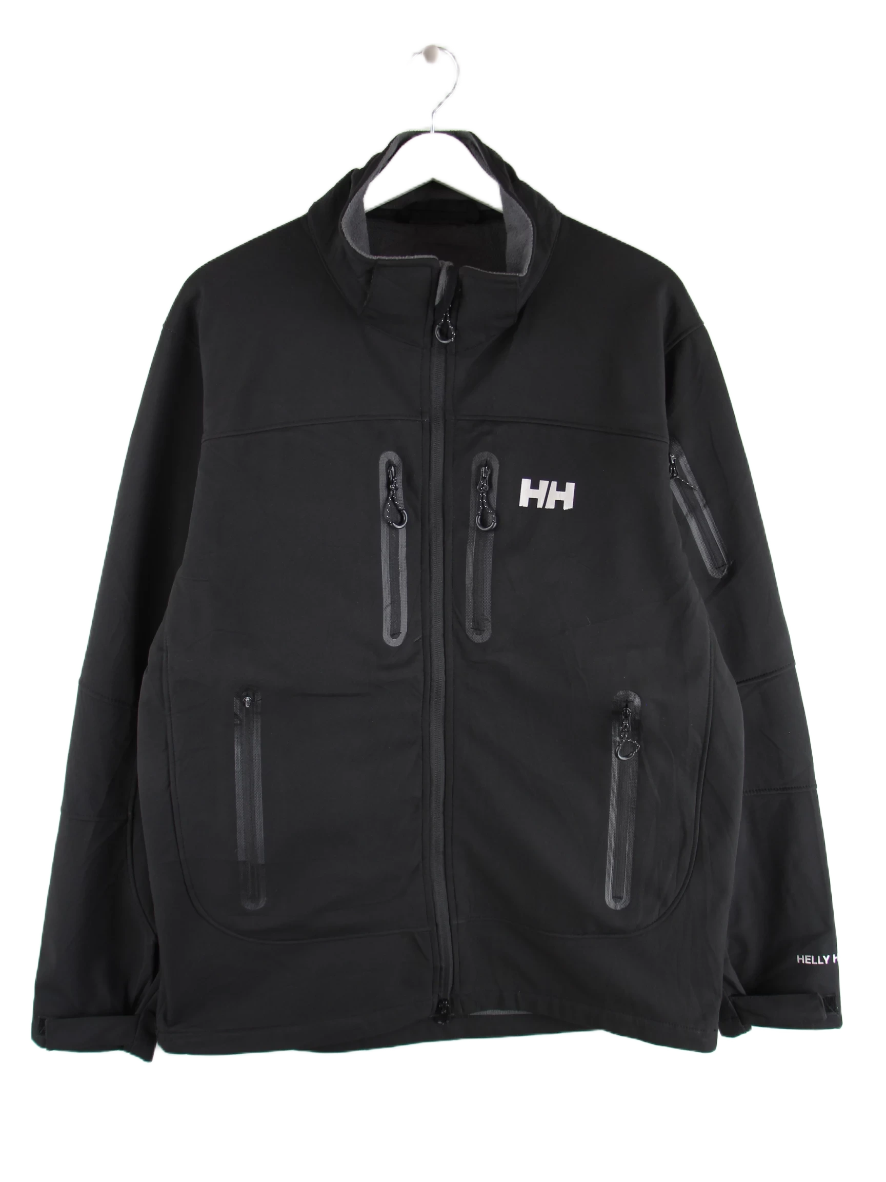 Helly Hansen Jacke Schwarz XL – Vorderseite