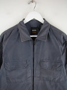 Hugo Boss Leichte Jacke Grau L – Detailansicht Vorderseite