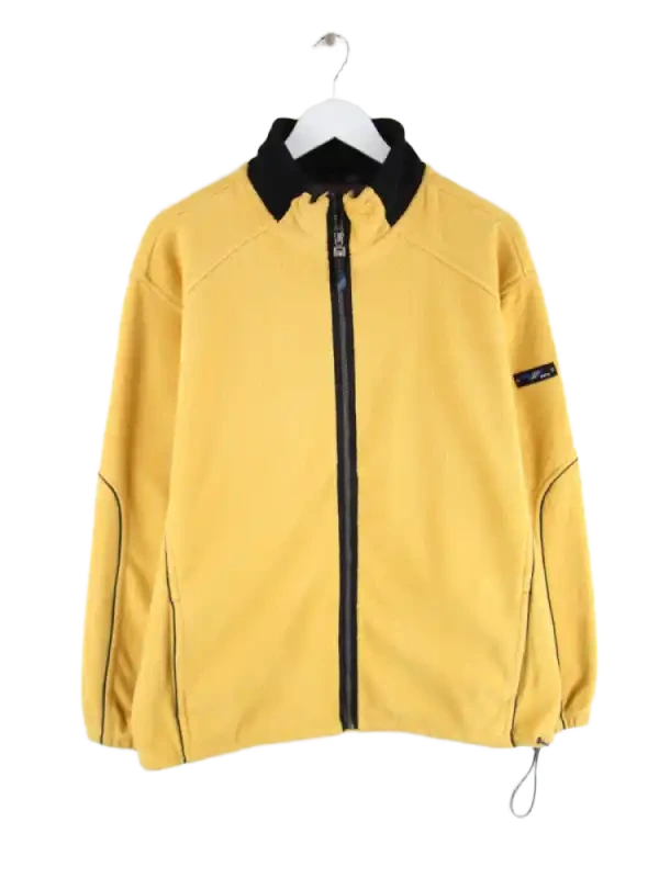 Izod Fleece Gelb L – Vorderseite