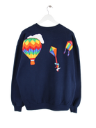 Jerzees Sweater Blau XL – Rückseite