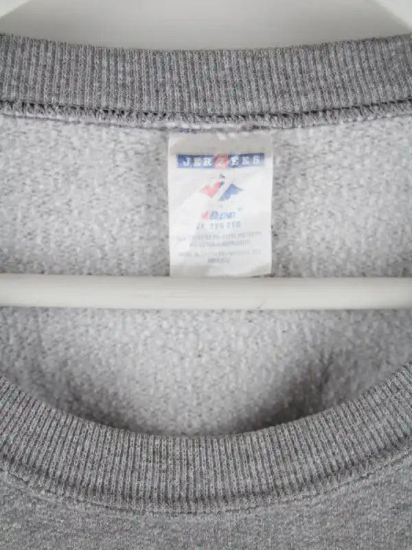 Jerzees Sweater Grau XXL – Detailbild 2