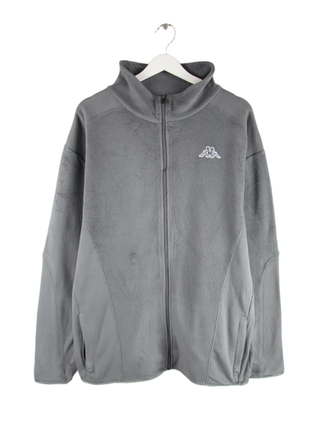 Kappa Fleece Grau XXL – Vorderseite