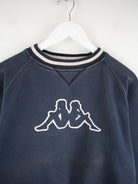 Kappa Sweater Blau L – Detailansicht Vorderseite