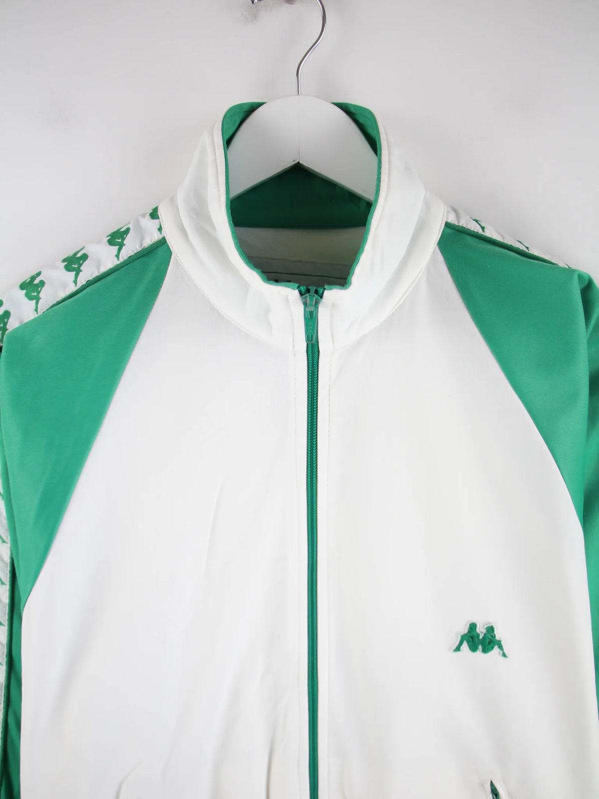 Kappa Trainingsjacke Mehrfarbig M – Detailansicht Vorderseite