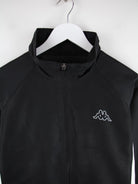 Kappa Trainingsjacke Schwarz M – Detailansicht Vorderseite