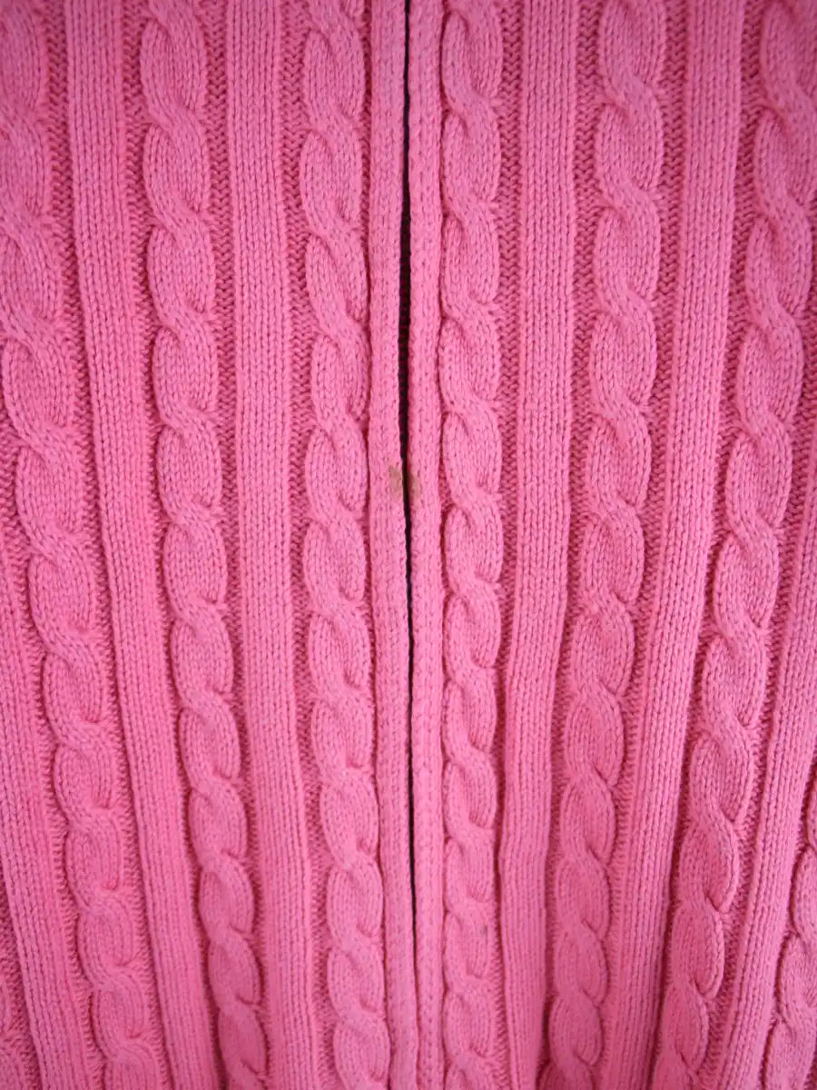 L.L. Bean Strickjacke Pink XXL – Detailbild 1