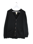 L.L. Bean Strickjacke Schwarz M – Vorderseite