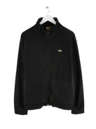 Lacoste Fleece Schwarz XL – Vorderseite
