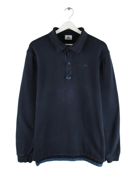Lacoste Polo Blau L – Vorderseite
