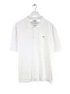 Lacoste Polo Weiß L – Vorderseite