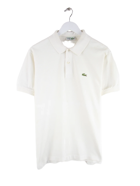 Lacoste Polo Weiß L – Vorderseite